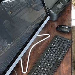 HP All In One Desktop Computer With Printer