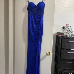 Stunning Royal Blue Dress 