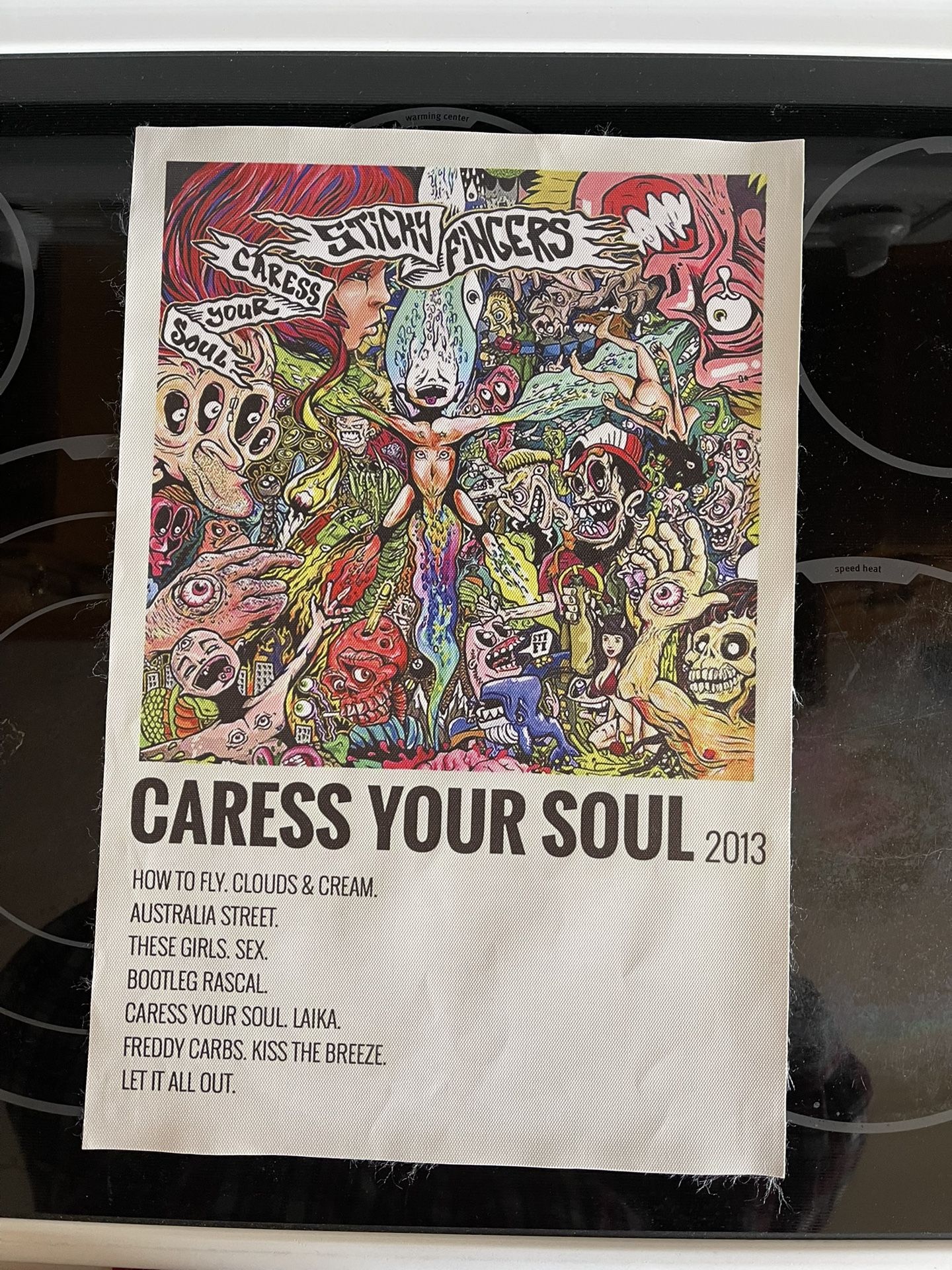 STICKY FINGERS Caress Your Soul 2013 POSTER WALL DECOR