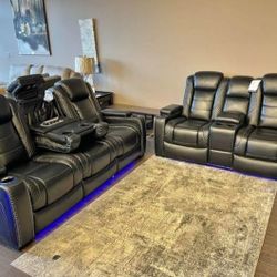 PARTY TIME POWER RECLINING SET