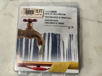 NEW Easy Heat AHB115 15’ Automatic Electric Water Pipe Heating Cable
