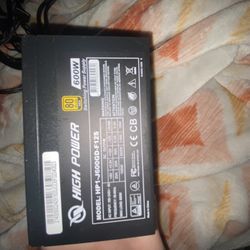 High Power 600 Watts 80+ Gold