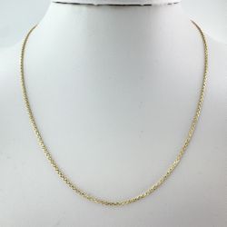 Ladies 14k Yellow Gold 16” Link Chain Necklace 1.9 Grams 11053040