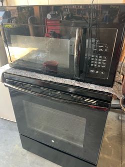 GE stove and microwave