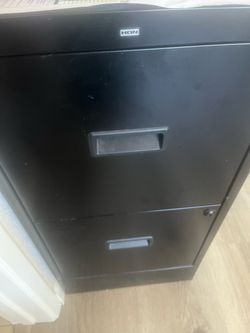 Free file drawer and stool