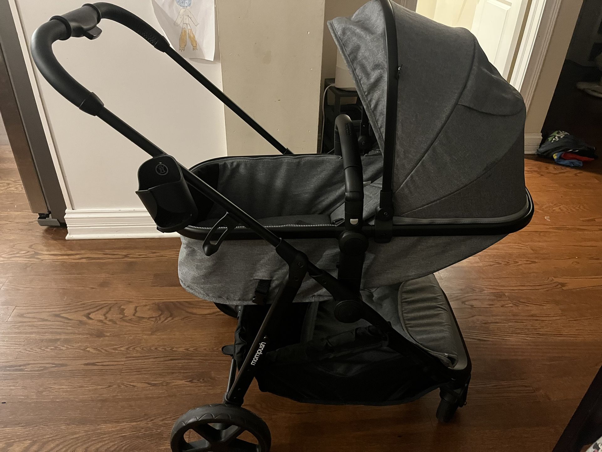 Mompush convertible baby stroller