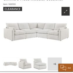 Modular Sectional Couch. 