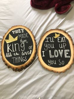 Where the wild things are backdrop and woods