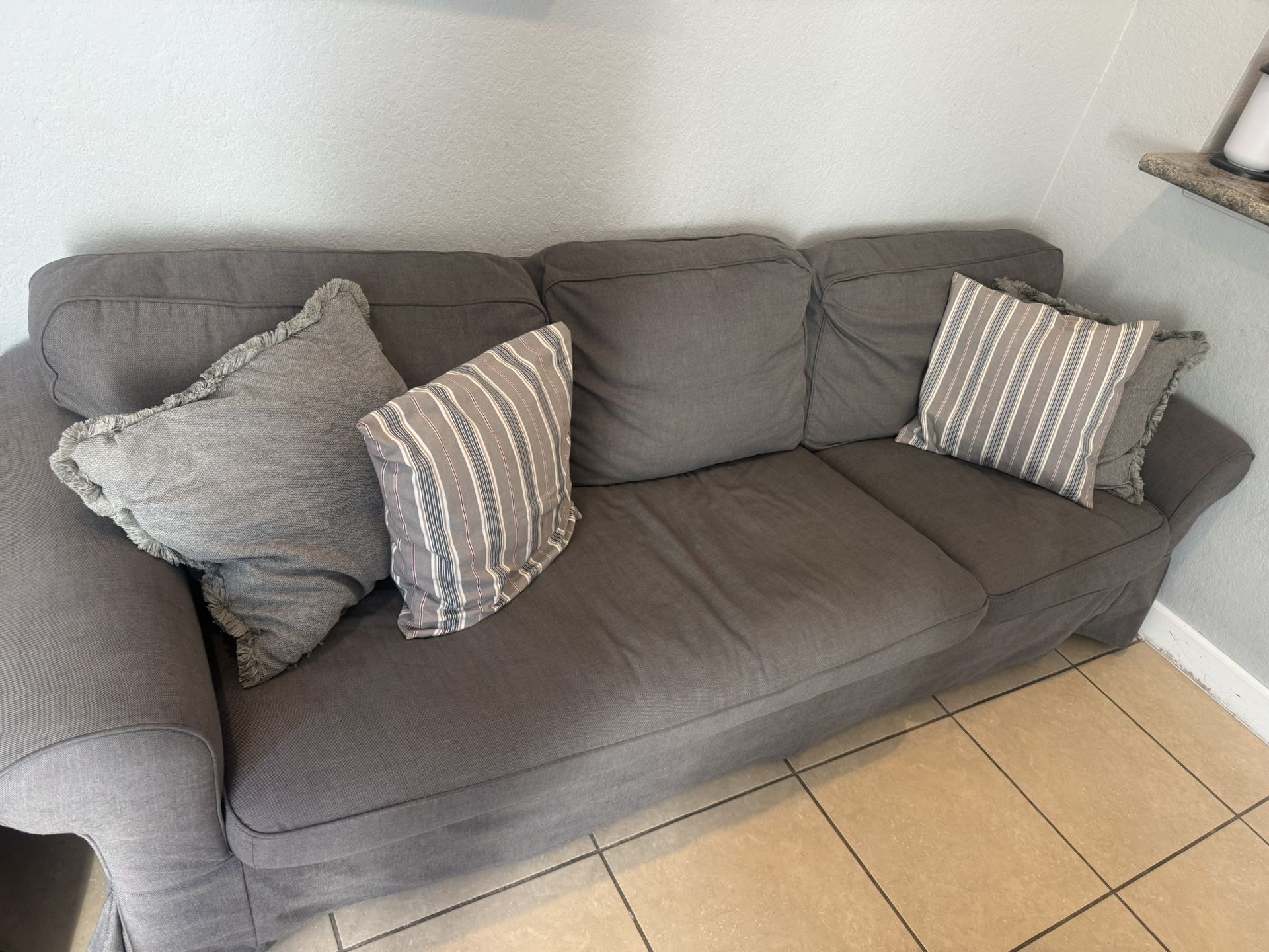 Three Seater Couch With Chaise