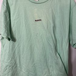 Supreme FTPs Light Green Men’s T-shirt Size M 