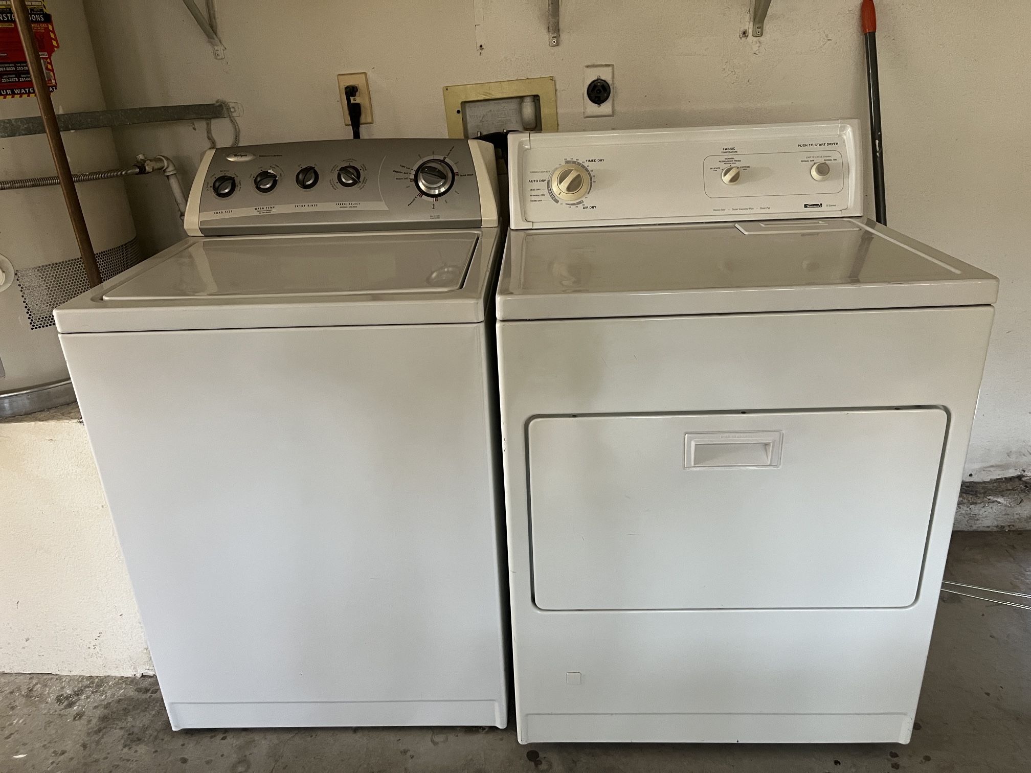 Whirlpool/Kenmore Washer & Dryer