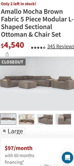 Brand new couches, 8days old