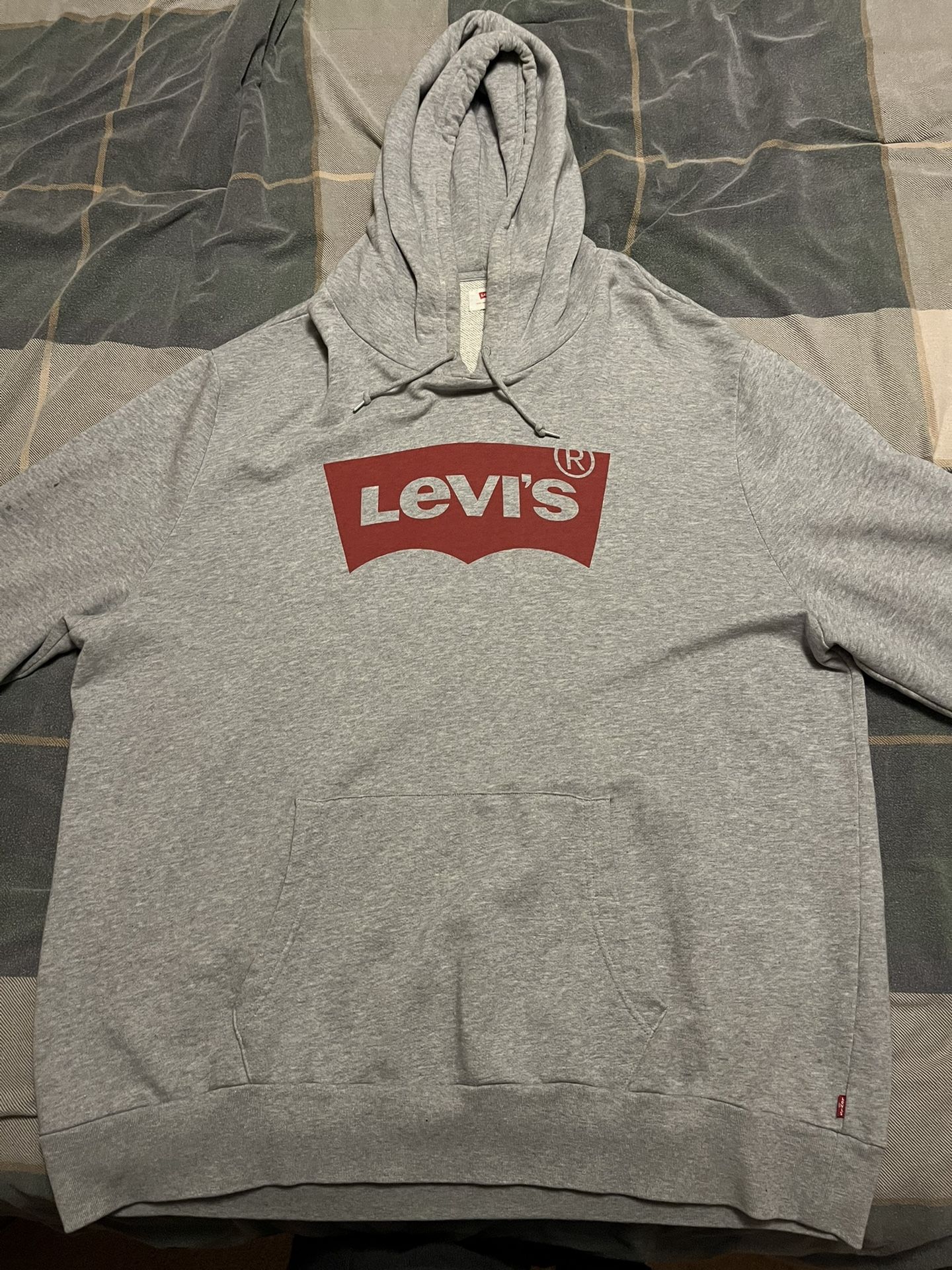 100% Cotton Levi’s Grey Hoodie