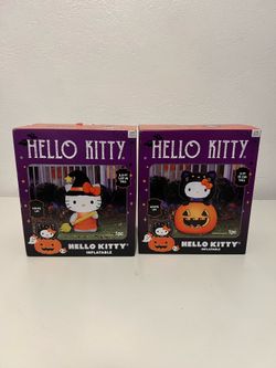Hello Kitty Inflatable Halloween Decor
