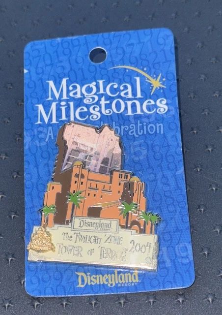Twilight Zone Tower Terror Disneyland Magical Milestone Pin