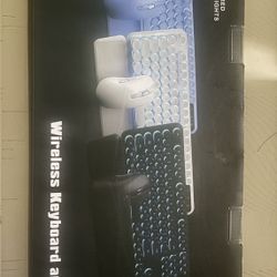 Wireless Keyboard and Mouse 