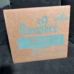 Size 1 Diapers (252) 