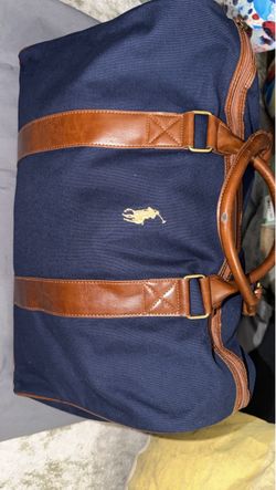 Polo Ralph Lauren Navy Canvas Duffle Bag