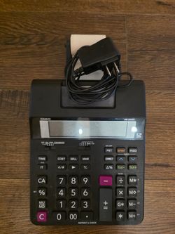 Compact Type

HR-200RC Compact Printing Calculator