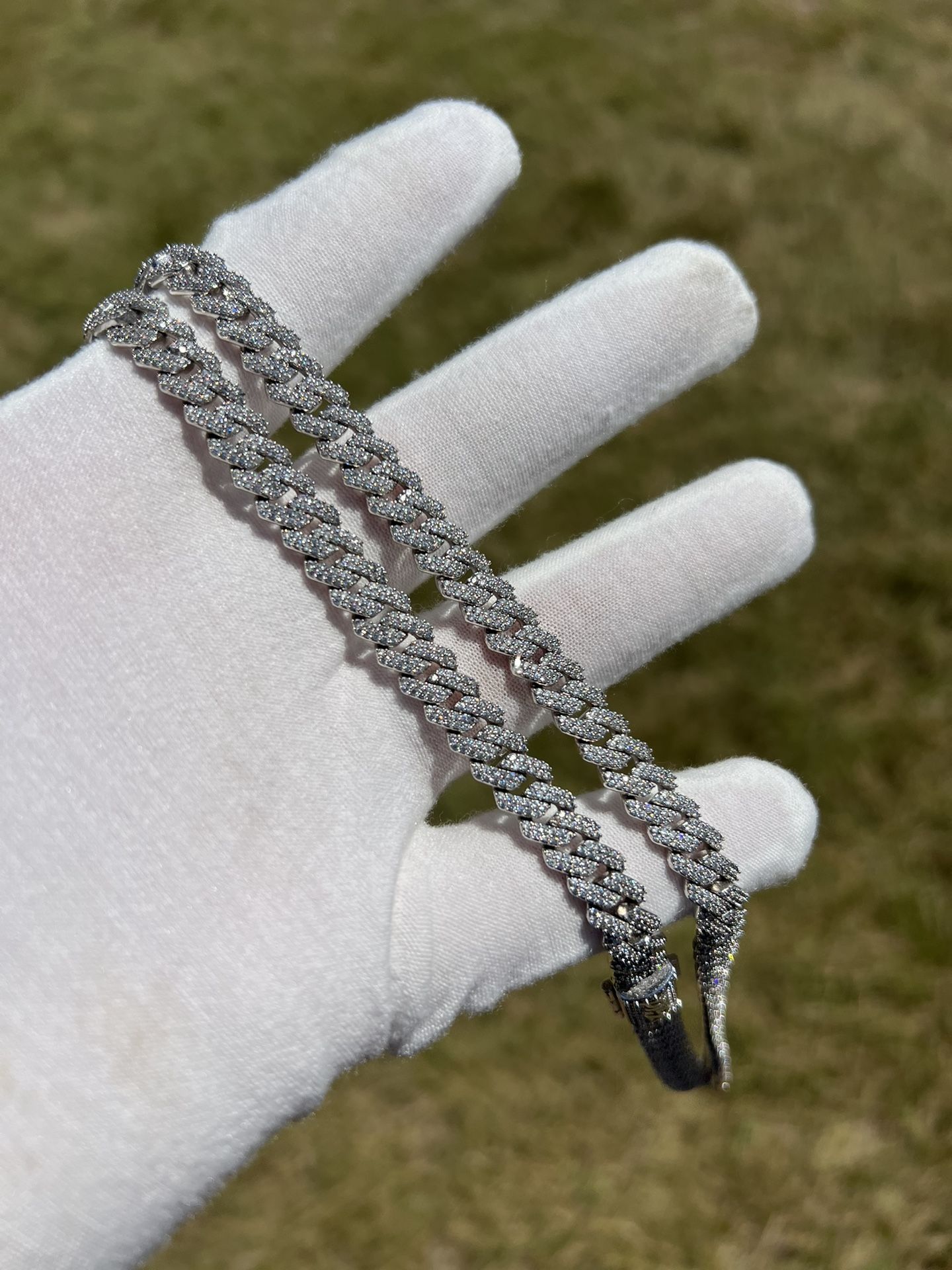 Diamond Cuban Chain GLD Shop White Gold