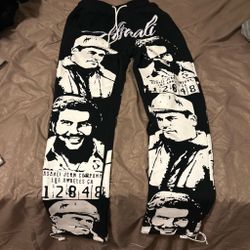 Authentic Black & white Asaali sweatpants (bought from store)