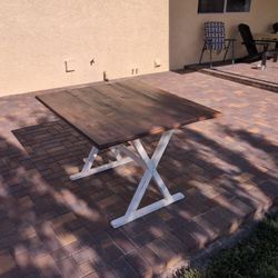 Solid Wood Drop Leaf Table