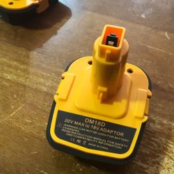 DEWalt battery adapter