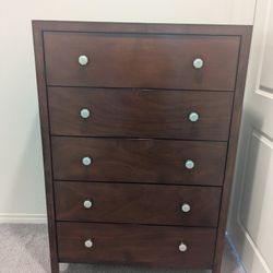 Tall Wood Dresser