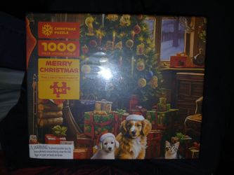 1000 peice Christmas puzzle, brand new