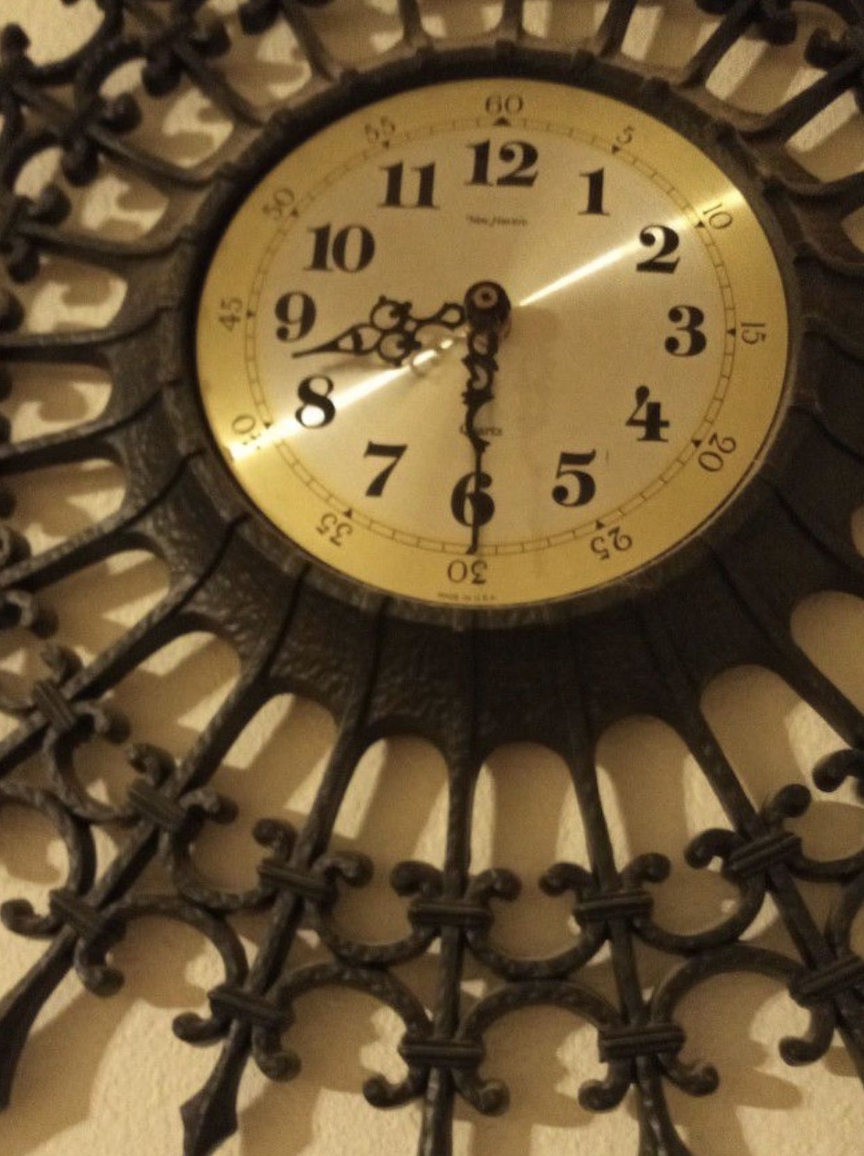 Burwood Vintage / Antique Water Proof Clock For Indoor & Outdoor