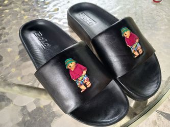 Polo Raulph Lauren CAYSON-BEAR Slides... Size 11