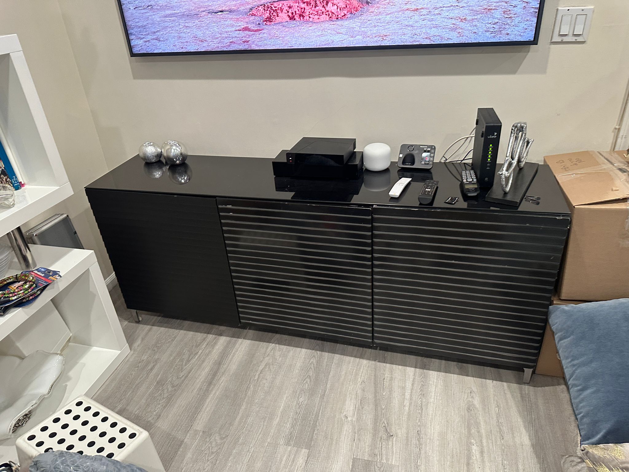 Besta unit IKEA media console