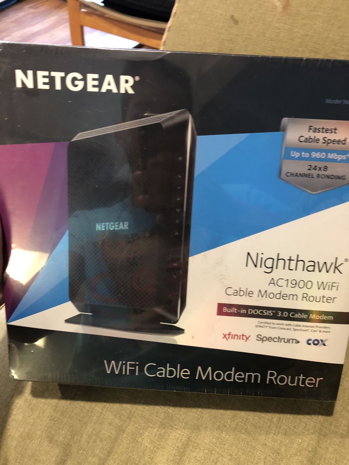 Netgear NightHawk modem router