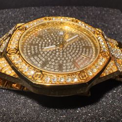 High Quality Mens Gold Watch