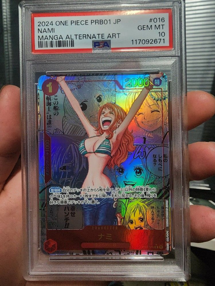 Nami manga JP PSA 10