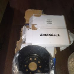 Auto Shack Front Brake Rotors 