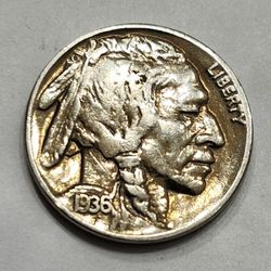 1936 Buffalo Nickel - Antique U.S Coin