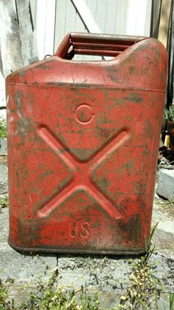 Antique Military Gas Can