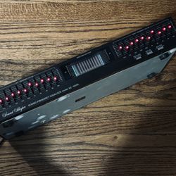Vintage 80’s ADC Sound Shaper Equalizer Model SS-100SL EQ Spectrum Analyzer