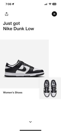 Nike Dunk Low Panda Womens