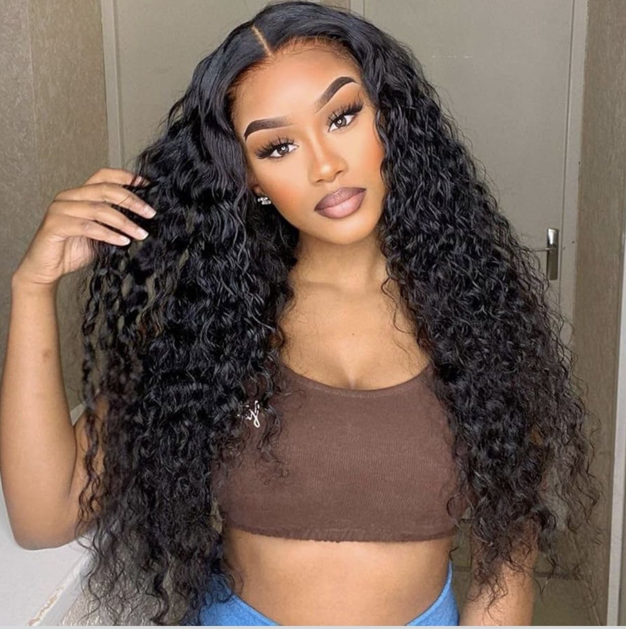 13x4 HD Lace 24 Inches Curly Wig