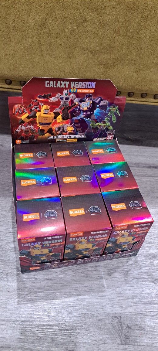 SEALED CASE Blokees Transformers Figure Blind Box Galaxy 3...