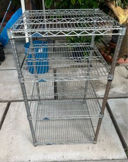 4 Tier Metal Shelving Rack