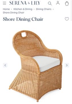 Serena & Lily Dining Chair