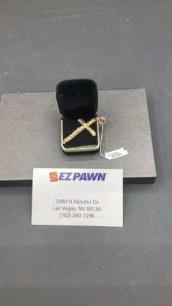 14kt Crucifix 