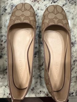 Coach ballet flats