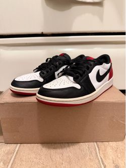 Jordan 1 Low OG ‘Black Toe’ Size 11 Men’s