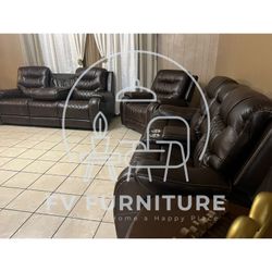 SALAS NUEVAS RECLINABLES A DESCUENTO DE BODEGA! INSTALACIÓN Y ENTREGA EL MISMO DÍA! 3 PAGOS MENSUALES! 