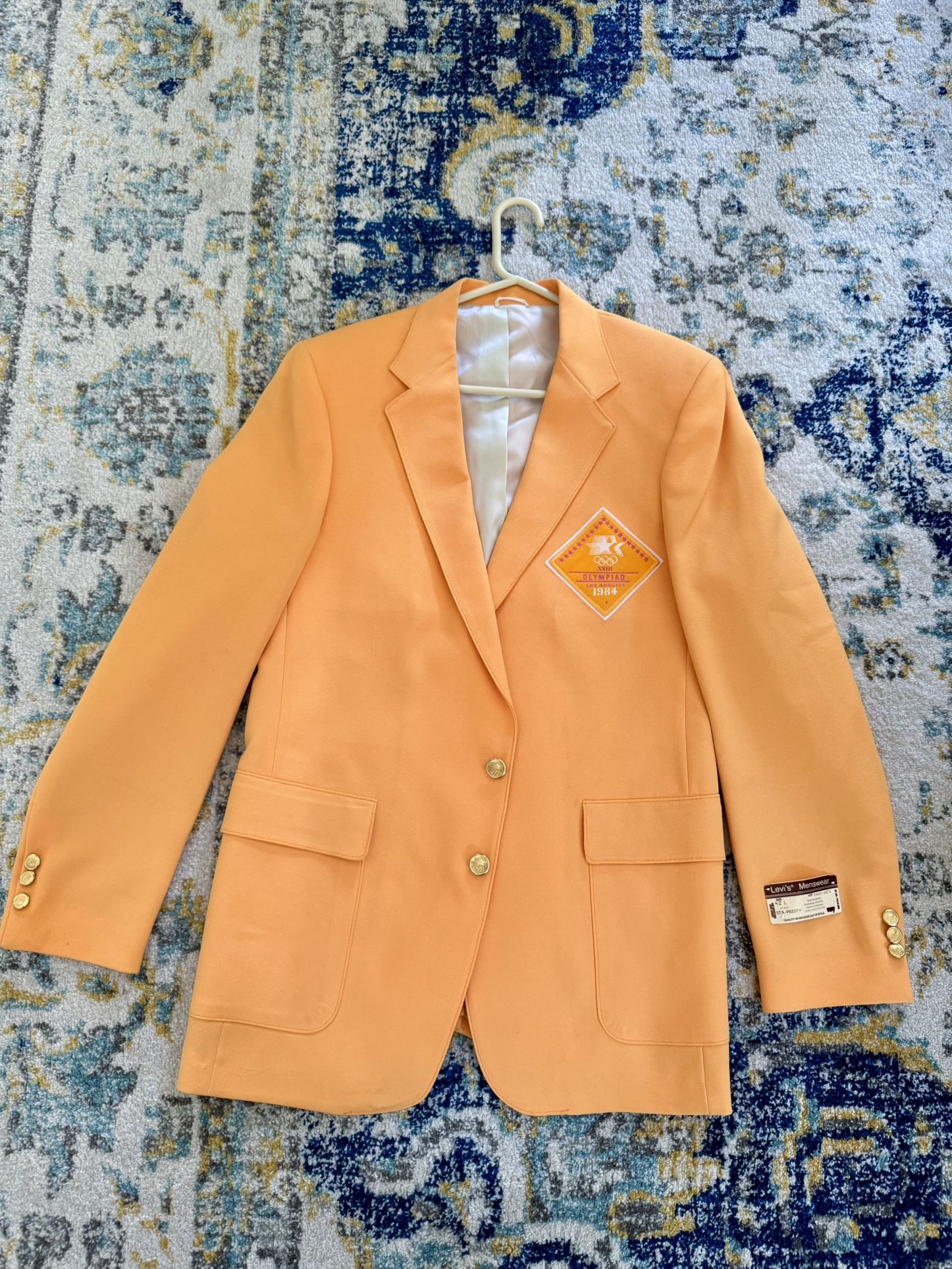 1984 Los Angeles Olympics Yellow Levi’s Jacket - 42L