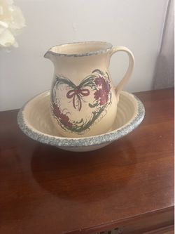 Antique hair washing bowl